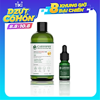 Bộ đôi nước hoa hồng Caryophy 300ml và serum giảm mụn mờ thâm Caryophy 10ml