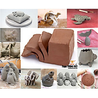 Đất sét bát tràng, đất sét làm điêu khắc, nguyên liệu làm nghệ thuật, nguyên liệu dành cho các bé học tập