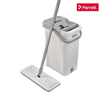 Bộ Cây Lau Nhà 360 Độ Đa Năng, Thùng Vắt 2 Ngăn Thông Minh - Parroti ProMAX PX01