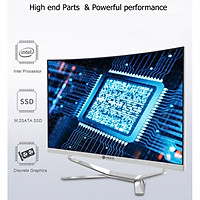 Bộ PC All In One MCC 6441P4 Home Office Computer CPU G6400/ Ram4G/ SSD120Gb/ DVDRW/ Camera/ Wifi/ IPS 24 inch