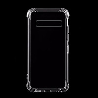 Ốp Lưng Dành Cho Samsung S10 Plus Chống Sốc 4 Đầu 2020 Silicone Dẻo Trong Suốt