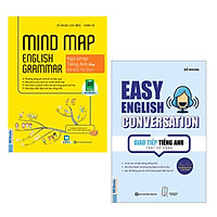 Combo Cẩm Nang Học Tiếng Anh: Mindmap English Grammar - Ngữ Pháp Tiếng Anh Bằng Sơ Đồ Tư Duy + Giao Tiếp Tiếng Anh Thật Dễ Dàng - Easy English Conversation (Tái Bản 2020)