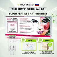 Tinh chất dưỡng da TEANA “SUPER PEPTIDES” ANTI-REDNESS AID KIT SERUM giảm đỏ, viêm và phục hồi da nhạy cảm