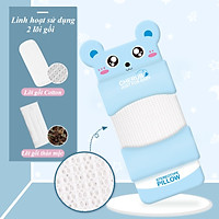 Gối Cho Trẻ Sơ Sinh Tila-Tila Thương Hiệu Đức Chính Hãng - Gối Chống Bẹp Đầu Méo Đầu Cho Trẻ Có Thể Điều Chỉnh Khoảng Cách Cho Phù Hợp Với Kích Thước Đầu, Nâng Niu Giấc Ngủ Ngon Của Bé