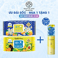 Combo mặt nạ buổi tối Saborino Good Night (Gói 28 Miếng) và mặt nạ dưỡng ẩm buổi sáng hương trái cây Saborino Morning