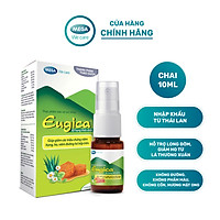 EUGICA MOUTH SPRAY (Chai/10ml) - Chai Xịt Họng Thảo Dược Giúp Giảm Triệu Chứng Ho, Viêm Họng, Viêm Hô Hấp