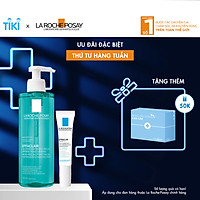 Bộ Gel rửa mặt và tắm giúp làm sạch bã nhờn,giảm mụn & thâm sẹo La Roche-Posay Effaclar Micro-Peeling Purifying Gel