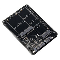 Bộ Chuyển Đổi SSD M.2 B-key Và MSATA sang SATA 3.0 - Đen