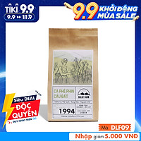 Cà Phê Phin Cầu Đất (Arabica & Robusta) Rang Xay Mộc Sạch Nguyên Chất Chuẩn Gu Người Việt - Túi 250Gr (Dạng Bột)