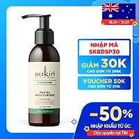 Kem dưỡng ẩm dành cho da mặt Sukin Facial Moisturiser 125ml