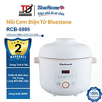 Nồi Cơm Điện Tử Mini Bluestone 5905 , Dung Tích 0.75L , Hàng Chính Hãng