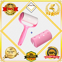 Cây lăn bụi quần áo Huỳnh tân, dụng cụ lăn bụi đa năng quần áo, lông thú cưng, nệm, ghế sofa - Hàng nhập khẩu