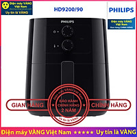 Nồi Chiên Không Dầu Philips HD9200 - 4.1Lit/1400W - Hàng Chính Hãng