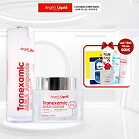 Bộ Sản Phẩm Tranexamic Acid Mờ Nám Chuyên Sâu Angel's Liquid Mela Ampoule & Cream
