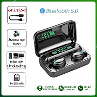 Tai Nghe Bluetooth 5.0 F9 Pro Không Dây True Wireless Nhét Tai Cảm Ứng Kiêm Sạc Pin Dự Phòng - F9 PRO