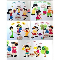 sỉ góc nỉ- Đồ dùng mầm non bằng nỉ- Đồ chơi bằng thủ công vải nỉ