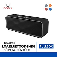 Loa bluetooth không dây PAGINI SC211 – Âm thanh sống động – Có thể kết nối bluetooth, thẻ nhớ USB vô cùng tiện lợi – Hàng nhập khẩu
