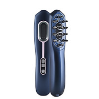 Lược Điện Massge Da Đầu Chăm Sóc Tóc Bằng Sóng EMS Và RF Kết Hợp Ánh Sáng Sinh Học - Hàng Chính Hãng