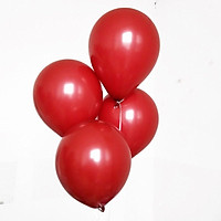 100pcs metallic red Ruby Agate red balloon date red pomegranate balloon party