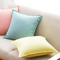 Pure Cotton Cushion Natural environmental Cover Pillow Decorative Throw Pillow For Home Travel