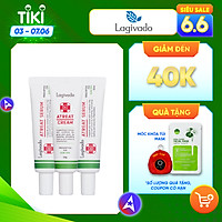 Bộ ba kem dưỡng ngăn ngừa mụn, giảm mụn viêm Lagivado Atreat Cream 30g và serum ngừa thâm, không để lại sẹo 60 ml