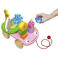 Đồ chơi gỗ Winwintoys - Xe thú vui nhộn 67252