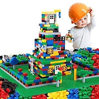 BỘ XẾP HÌNH 1000 CHI TIẾT CHO BÉ SÁNG TẠO TẶNG KÈM THƯỚC ĐO CHIỀU CAO CHO BÉ