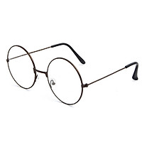 Unisex Round Glasses Frames Glasses with Clear Lens Optical Transparent Glasses