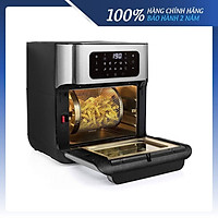 Lò Chiên Không dầu Princess 182065 Aerofryer Oven Volume, Dung Tích 10L, 10 Chương Trình Nấu, Nhập Khẩu EU