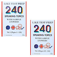 240 Speaking Topics With Sample Answers – Vol 1 + Vol 2 (Topics 1 – 240)