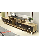 Kệ tivi phòng khách KTV235 hiện đại cho gia đình bạn, gỗ Mdf lõi xanh kháng ẩm phủ Melamine cao cấp