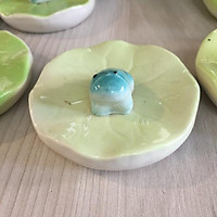 Ếch ngồi lá sen - Sản phẩm trang trí tiểu cảnh