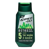 Dầu gội X-Men Go DETOX Than Tre Hoạt Tính 180G