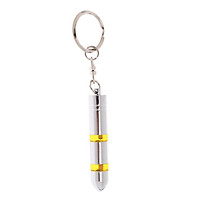 Car Mini Anti Static Electricity Remover Key Chain Keyring Black