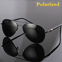 【New Style】Fashion Men's Polarized Sunglasses Resin Police Driving Fishing Sports Camping Glasses
