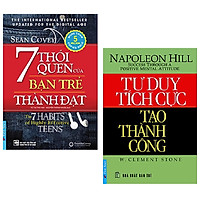 Combo 2 cuốn: 7 Thói Quen Của Bạn Trẻ Thành Đạt + Tư Duy Tích Cực Tạo Thành Công