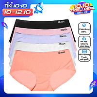 Combo 5 Chiếc Quần Lót Nữ Không Đường May Cao Cấp iBasic V189 - Hàng Chính Hãng
