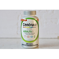 Thực phẩm chức năng CENTRUM SILVER ADULTS 50+ MULTIVITAMIN CHO NGƯỜI LỚN TRÊN 50 TUỔI - CHAI 325 VIÊN