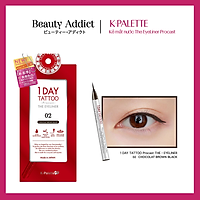 Bút Kẻ Viền Mắt K-Palette 1DAY TATTOO Procast Bền Màu Chống Nước Lâu Trôi 24h