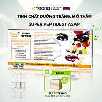 Tinh chất dưỡng da TEANA “SUPER PEPTIDES” ASAP SKIN TONE CORRECTION SERUM dưỡng trắng da và mờ thâm nám