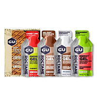 Combo Năng Lượng GU Energy - Mixed Combo Roctane Gel & Bánh Quế Stroopwafel