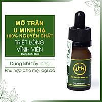 MỠ TRĂN NGĂN NGỪA LÔNG U MINH HẠ nguyên chất cho Chân Tay Nách Mép Bikini Vùng kín Ngực Bụng Toàn thân Body tại nhà hiệu quả an toàn tiết kiệm