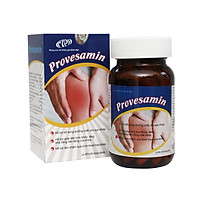 Thực phẩm chức năng viên uống bổ xương khớp, hỗ trợ trị đau nhức xương khớp Provesamin - Glucosamine 1200mg, sụn vi cá mập, canxi, cao ngựa bạch. Lọ 90 viên