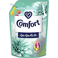 Nước Xả Làm Mềm Vải 2.8L Comfort Chăm Sóc Chuyên Sâu Giữ Màu & Bền Vải, Ngăn Ngừa Mùi Hôi Hương Tươi Mát Đậm Đặc Một Lần Xả