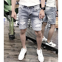 QUẦN SHORT JEAN NAM CHẤT BÒ CO GIÃN MẪU MỚI SIÊU HOT THỜI TRANG CAO CẤP AQ043