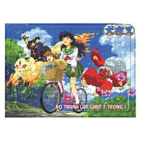 Bộ Tranh Lắp Ghép 2 Trong 1 – Bé Tự Tô Màu 17