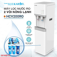 Máy lọc nước tinh khiết (nóng-lạnh) 6 cấp lọc HCV200RO - Karofi chính hãng