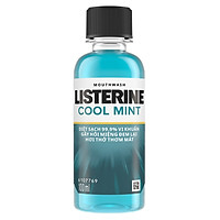 Nước Súc Miệng Hương Bạc Hà Listerine Cool Mint (100ml) - 8850007814306