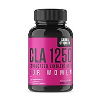 Extra Strength CLA for Women - 1500mg High Potency Weight Loss Supplement - Conjugated Lineolic Acid from Safflower Oil - Stimulant-Free Fat Burner - 120 Softgels - Sheer Strength - Packaging May Vary