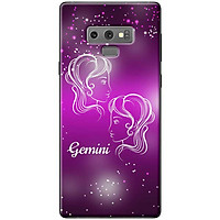 Ốp lưng dành cho Samsung Galaxy Note 9 mẫu Cung hoàng đạo Gemini (hồng)